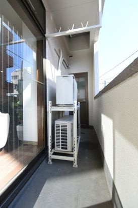 ガーデンヒルズ市ヶ谷のバルコニー