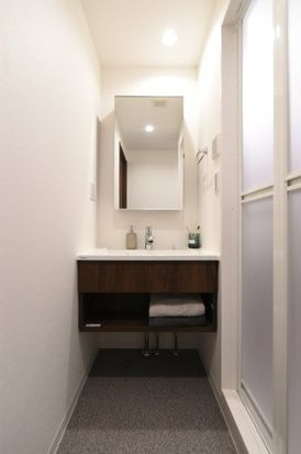 ガーデンヒルズ市ヶ谷の洗面所