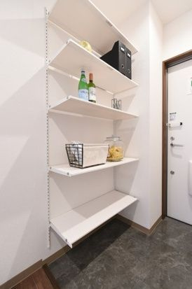 ガーデンヒルズ市ヶ谷の玄関