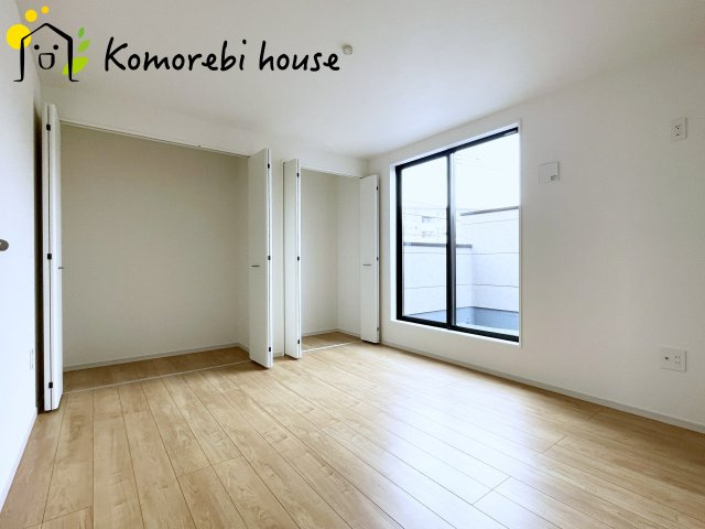 上尾市今泉　7期　新築一戸建て　グレース　01の洋室|広々とした洋室です