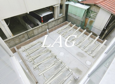 【その他共用部分】 | リブリ・クリークウエスト | 駐輪場です。