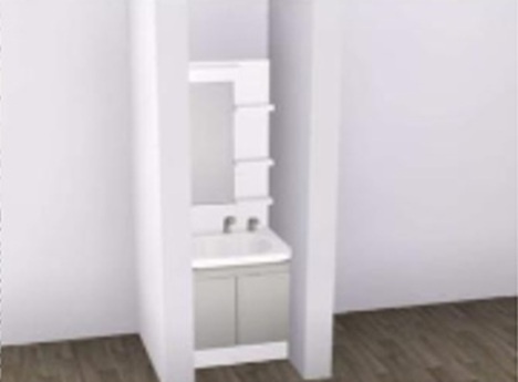 ヴィーナスコート島田本町の独立洗面台