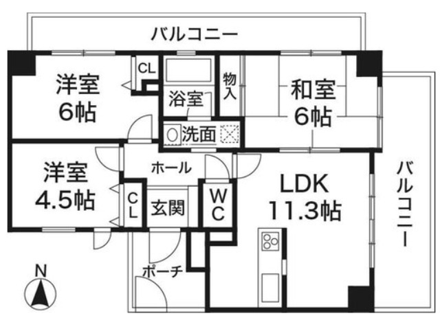 ワコーレ明石マリンプレイスの間取り|間取り図はコチラ♪