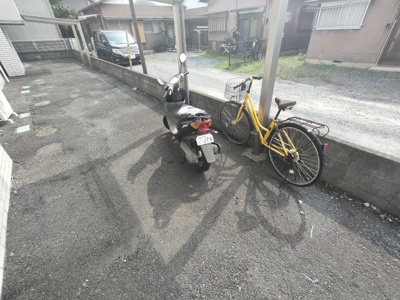 【その他共用部分】 | ヴァンベールMⅡ | 駐輪場です