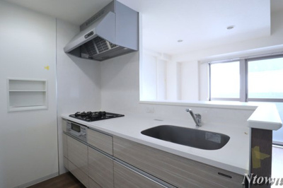 【キッチン】 | グランドガーデン | お料理しやすいキッチンです