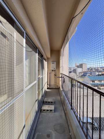 住吉ニューライフのバルコニー
