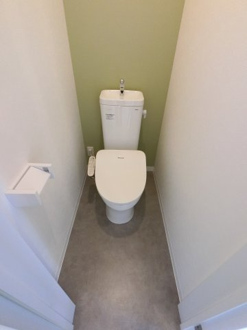 Lyk都町B棟のトイレ