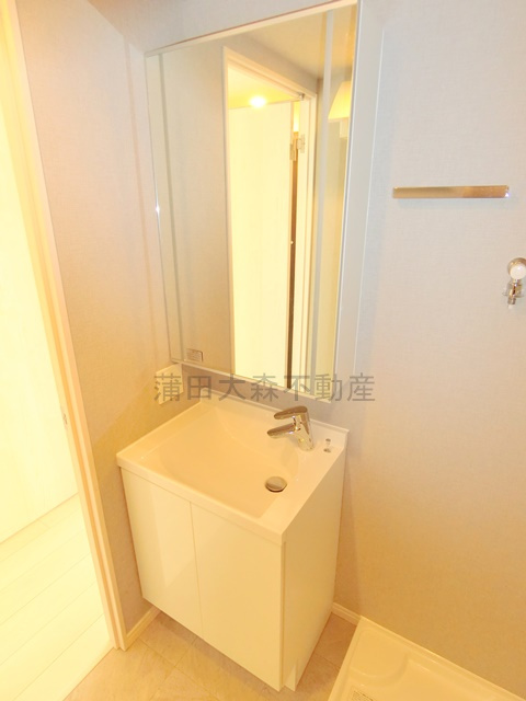 クラリティア池上の洗面所