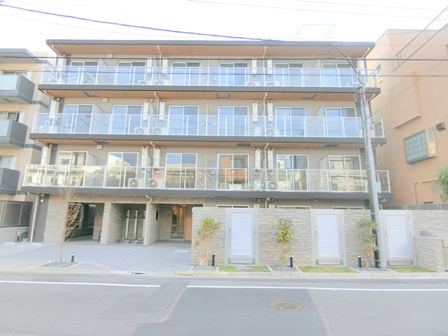 クラリティア池上の外観|2025年11月築　RC鉄筋コンクリート造地上5階建て総戸数28戸インターネット無料
東京都大田区池上7丁目　東急池上線池上駅最寄り徒歩7分、東急多摩川線武蔵新田駅徒歩10分