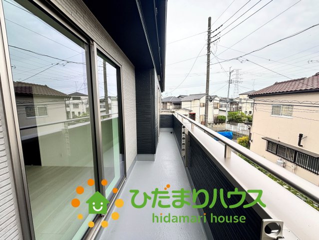 宮代町川端５期　新築一戸建てのバルコニー