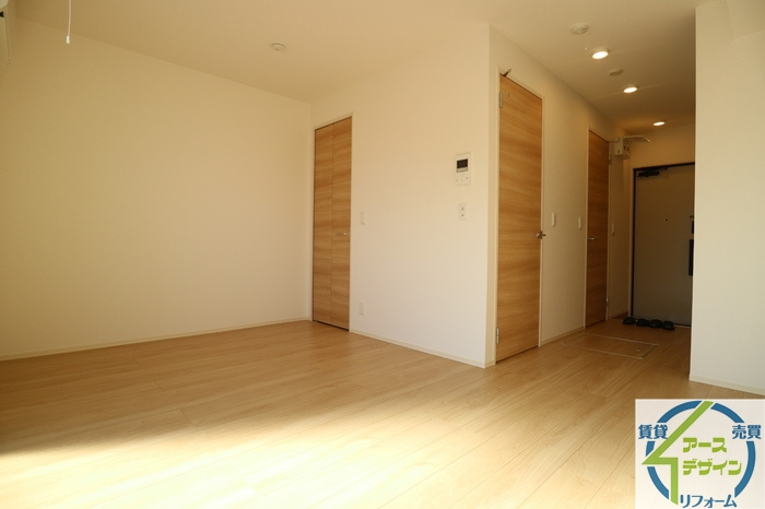 フルール恵比須の居間・リビング|パース写真