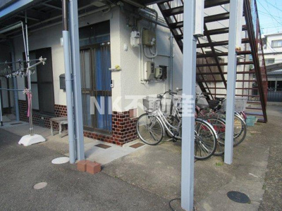 【その他共用部分】 | 梅里園（新石切賃貸） | 駐輪場です