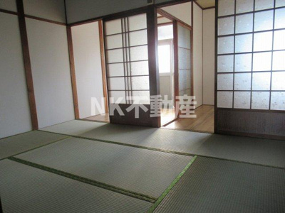 【寝室】 | 梅里園（新石切賃貸） | 和室です