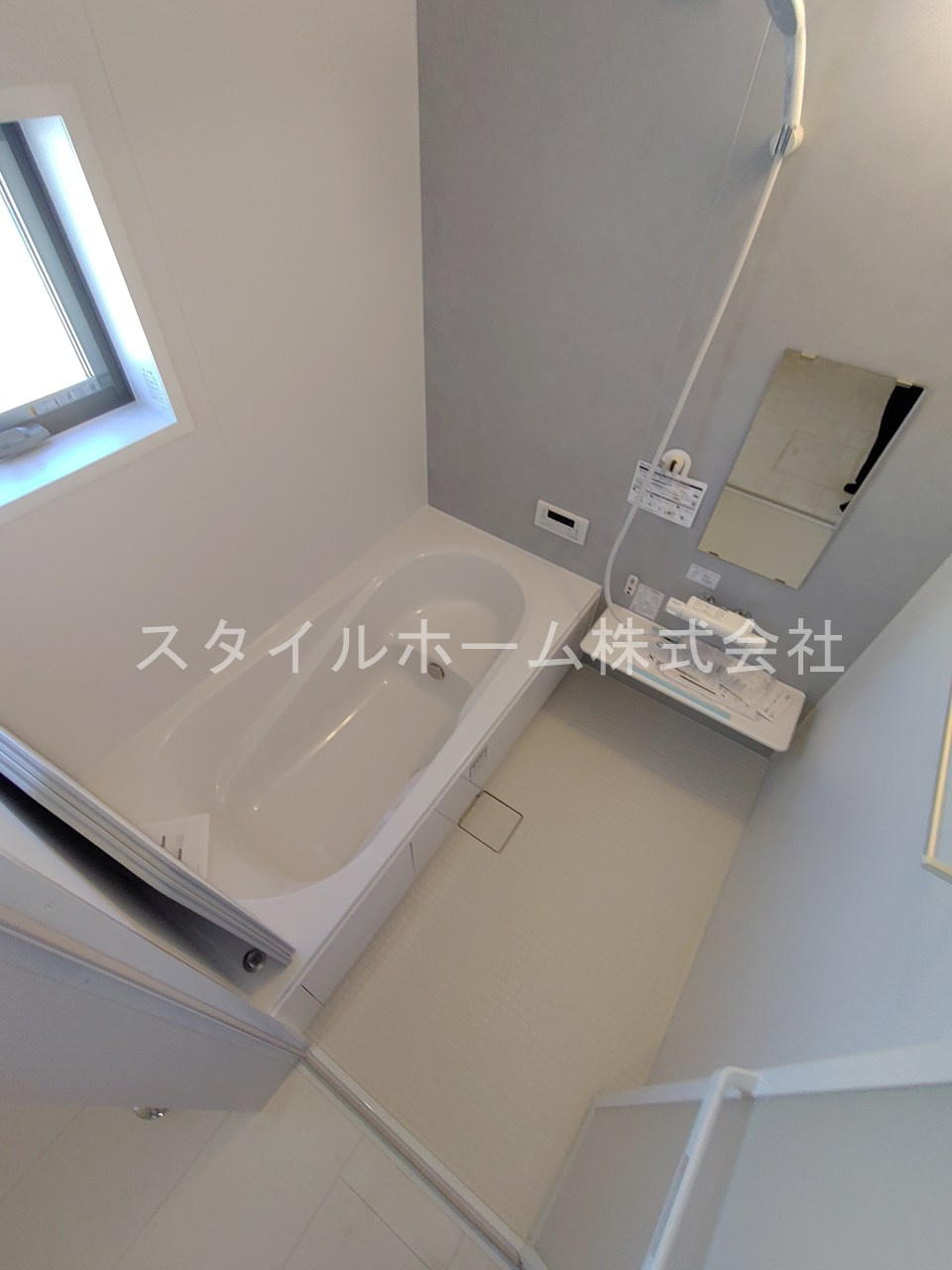 豊橋市牟呂町新築貸家の浴室