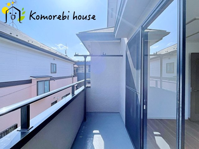 さいたま市西区内野本郷　中古一戸建てのバルコニー|26.4.11撮影済み

