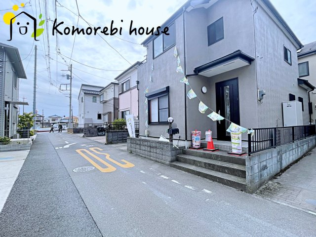 さいたま市西区内野本郷　中古一戸建ての前面道路含む現地写真|前面道路含む現地写真です