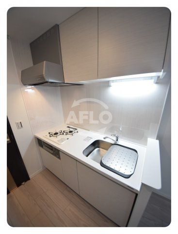 アーバネックス真田山　真田山小学校区のキッチン|アーバネックス真田山　グリル付き