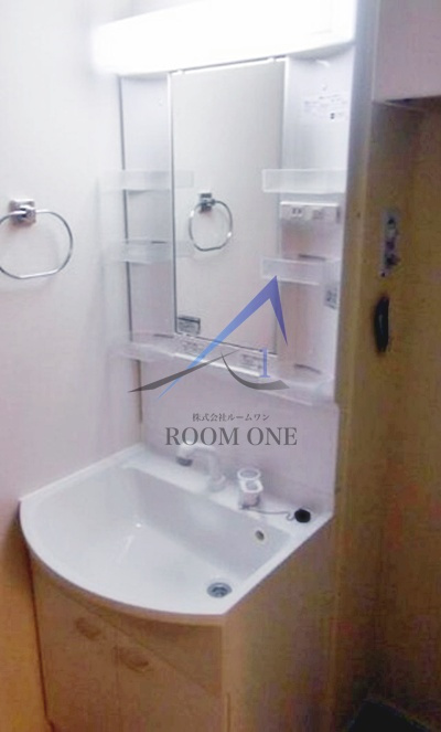 グリーンハイツの洗面所|洗面台です。