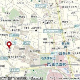 fortuna春日安藤坂の地図