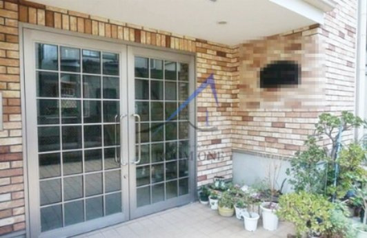 メゾン・ド　オオユのエントランス|エントランスです。