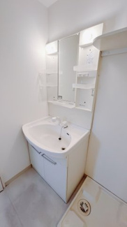 【独立洗面台】 | 琳和タウンコート | ※同建物ほかのお部屋の写真です。