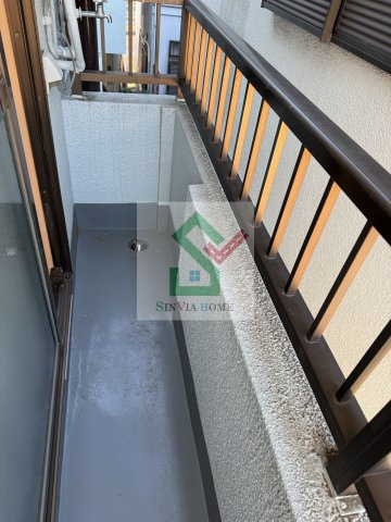 ほっとハウスのバルコニー