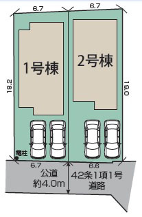 【区画図】 | 古世町一丁目 新築一戸建