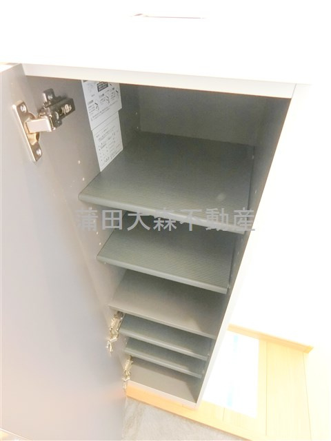 アンジェ蒲田の収納