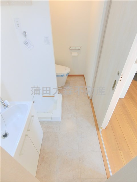 アンジェ蒲田の洗面所