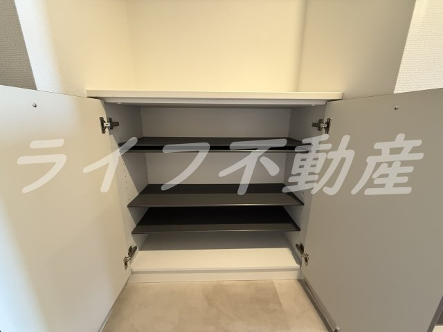 エストゥルースプラスサウス大阪の収納|収納のためのスペースです