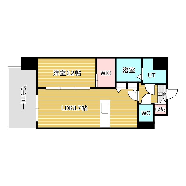 エスリードレジデンス梅田クラスシティの間取り