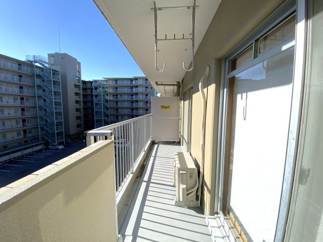 ダイアパレス茂原のバルコニー