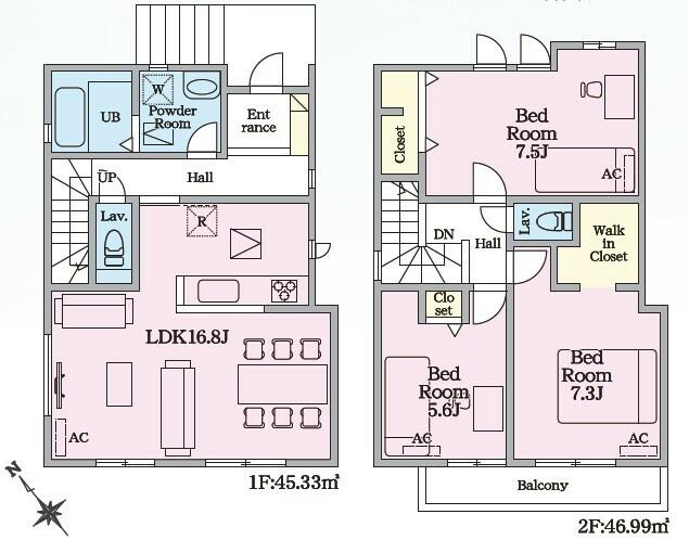 【間取り】の画像