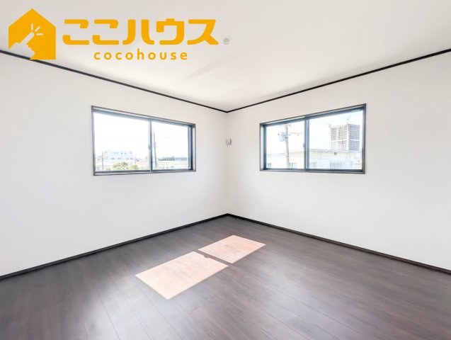 豊見城市渡橋名浜原　新築戸建て　全39区画　21号棟の寝室|【施工例】※同施工の別物件写真
