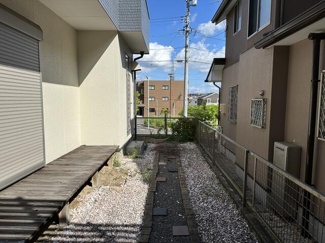 名古屋市緑区熊の前２丁目の中古一戸建の庭