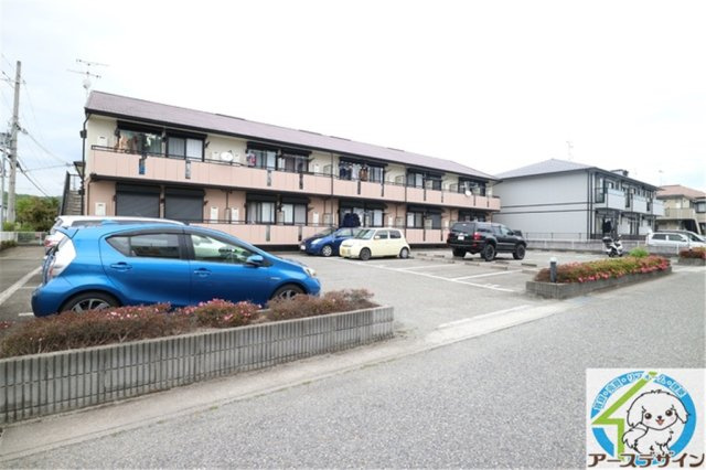 ベルセゾンミキの駐車場|パース写真