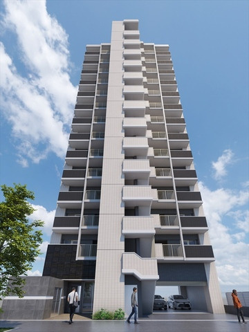 アクシオン博多リヴァージュの外観