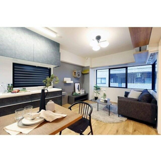 【居間・リビング】 | ルクレ日本橋蛎殻町