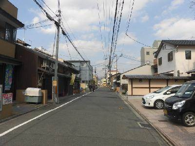 ヴィラエスポワールの周辺|前面道路