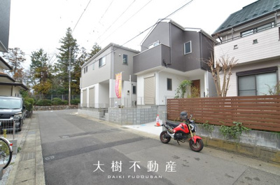 【前面道路含む現地写真】 | 海老名市国分南2丁目  新築戸建て　全3棟【仲介手数料無料】
