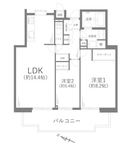 コモンヒルズ安針台山の手5番館