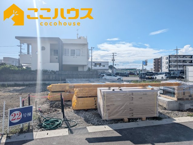 豊見城市渡橋名浜原　新築戸建て　全39区画　22号棟の外観|同仕様同施工の物件もご案内可能です♪