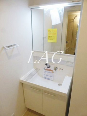 【洗面所】 | セントラルシティハイツ | 独立洗面台です。
