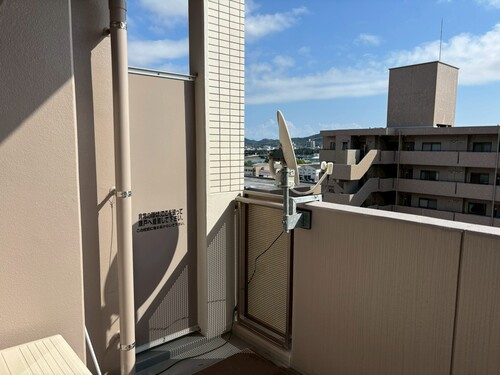 アルファステイツ北久保のバルコニー