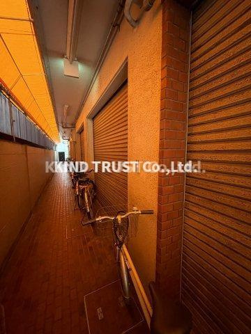 メゾン扇町のその他共用部分|駐輪場です