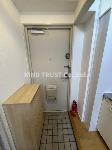 メゾン扇町の玄関|シンプルで使いやすい玄関です