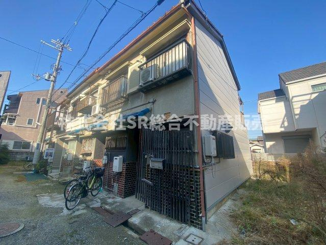 花園西町1丁目中古テラスハウスの外観|現在42000円で賃貸中で表面利回りが約12％です。
