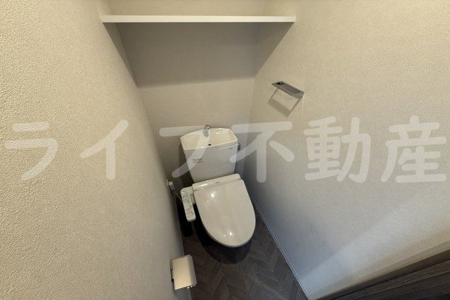 ファーストフィオーレ長田グランディールのトイレ|清潔感のあるトイレです