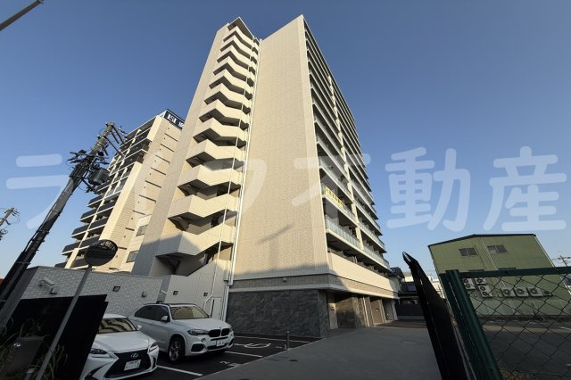 ファーストフィオーレ長田グランディールの外観|おしゃれな外観です