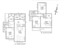 所沢市北原町　全5棟 D号棟の画像